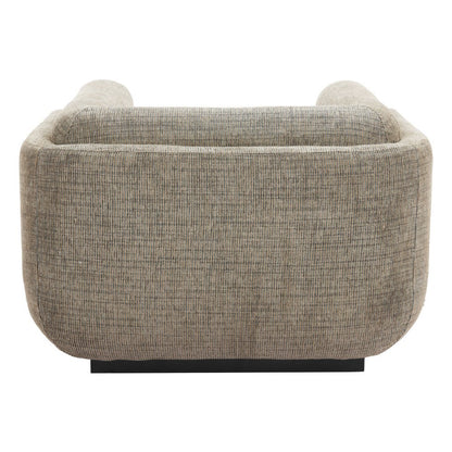 41" Green and Black Upholstered Arm Chair HomeRoots