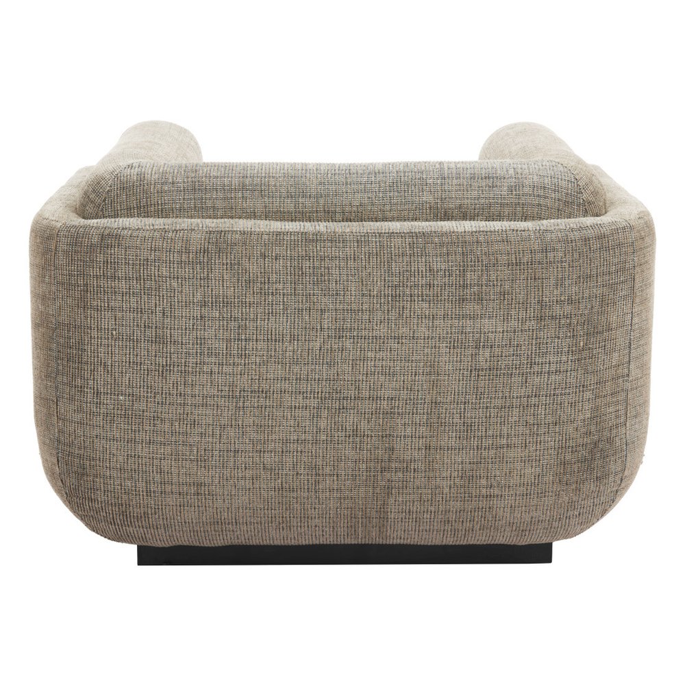 41" Green and Black Upholstered Arm Chair HomeRoots