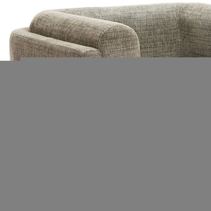 41" Green and Black Upholstered Arm Chair HomeRoots