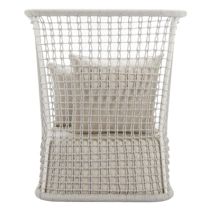 37" Beige and Black Fabric Side Chair HomeRoots