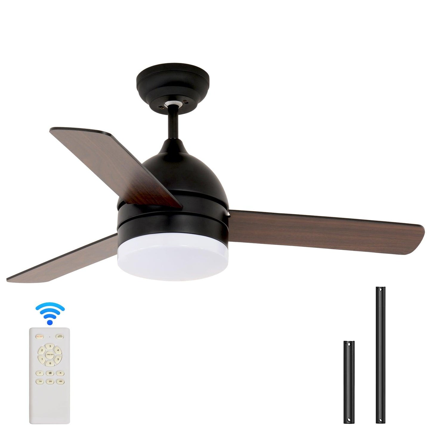 48-inch Minimalist Straight Blade Fan - FurniFindUSA