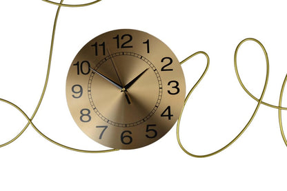 41" Gold Silent Analog Novelty Wall Clock