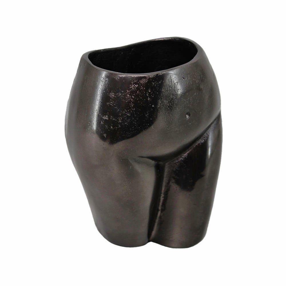 14" Gold Cast Aluminum Female Form Table Vase HomeRoots