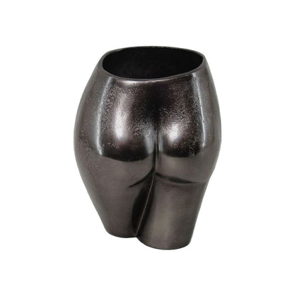 14" Gold Cast Aluminum Female Form Table Vase HomeRoots