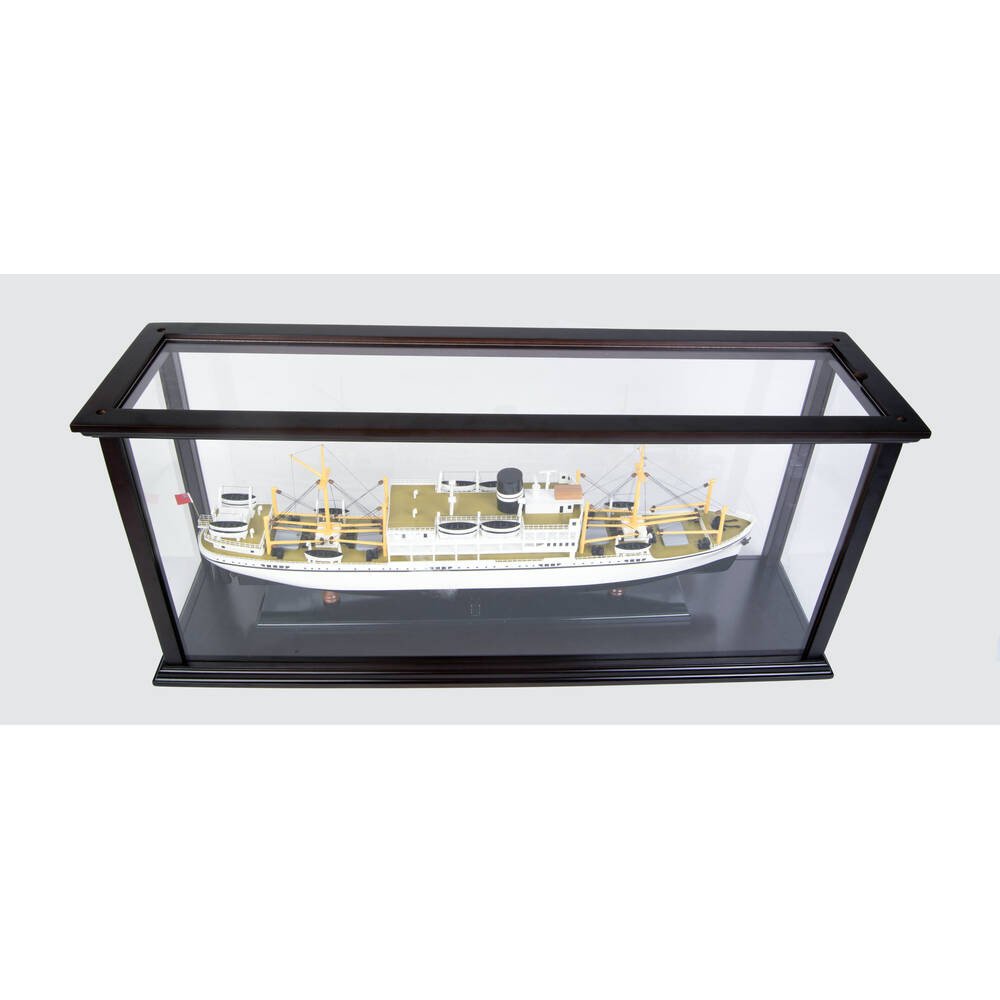 5" Unfinished Wood Hand Painted Model Boat HomeRoots