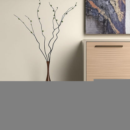 50" Burnished Brown Aluminum Floor Vase HomeRoots