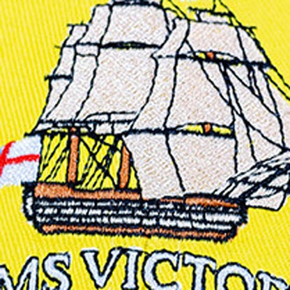 5" Unfinished Fabric Hand Painted Model Boat HomeRoots