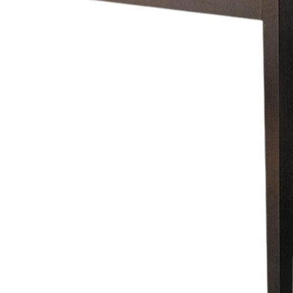 48" Espresso Wood Dining Table HomeRoots