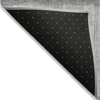 3' X 5' Fern Green And Gray Abstract Washable Indoor Outdoor Area Rug HomeRoots