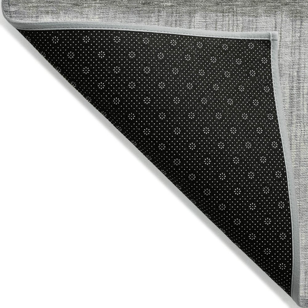 3' X 5' Fern Green And Gray Abstract Washable Indoor Outdoor Area Rug — view 10