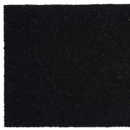 17" X 29" Black and White Coir Skull Outdoor Halloween Door Mat HomeRoots
