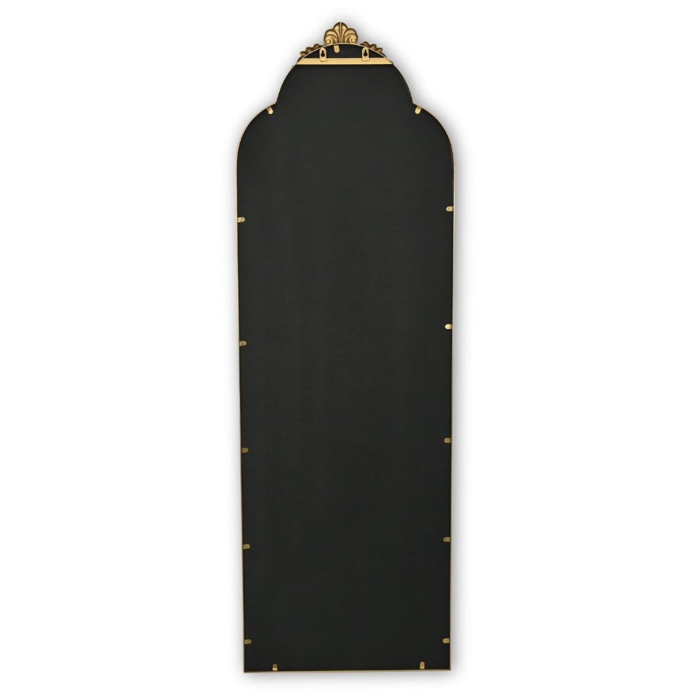65" Gold Metal Arch Full Length Hanging Mirror — view 5