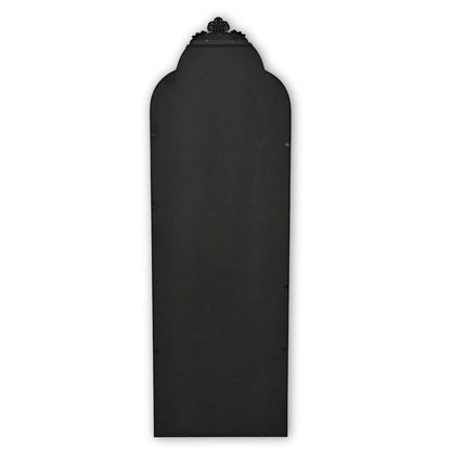 65" Black Metal Arch Full Length Hanging Mirror HomeRoots
