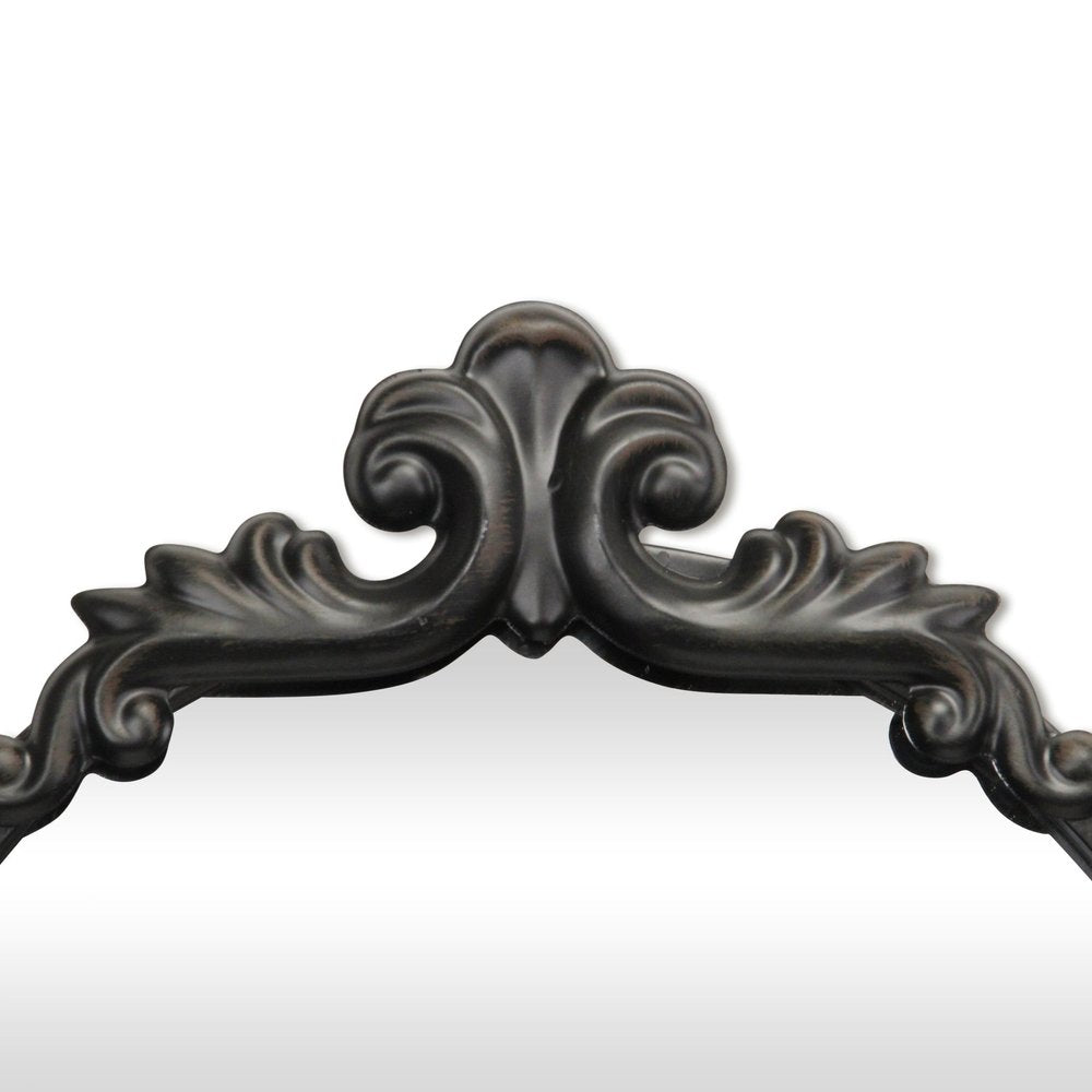 65" Black Metal Arch Full Length Hanging Mirror HomeRoots