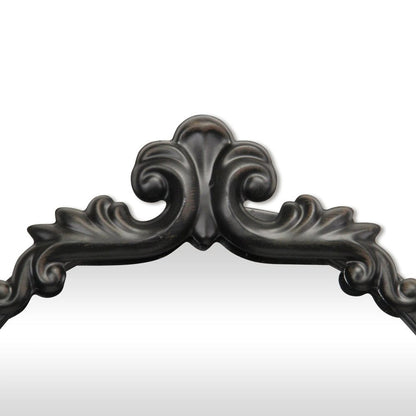 65" Black Metal Arch Full Length Hanging Mirror HomeRoots