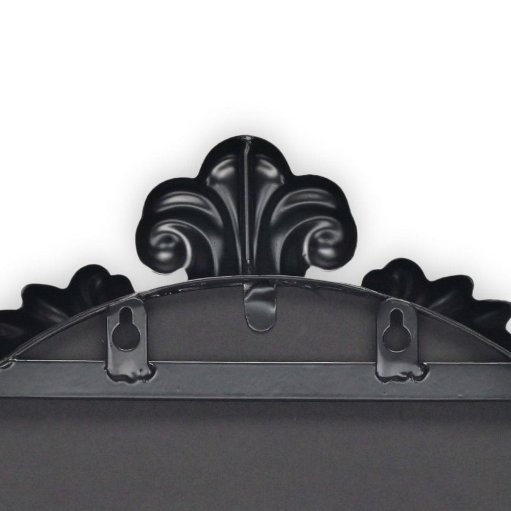 65" Black Metal Arch Full Length Hanging Mirror HomeRoots
