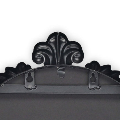 65" Black Metal Arch Full Length Hanging Mirror HomeRoots