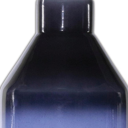 7" Blue Ombre Glass Cylinder Table Vase HomeRoots