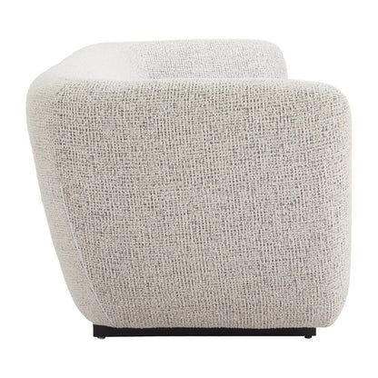96" Gray Upholstered Sofa HomeRoots