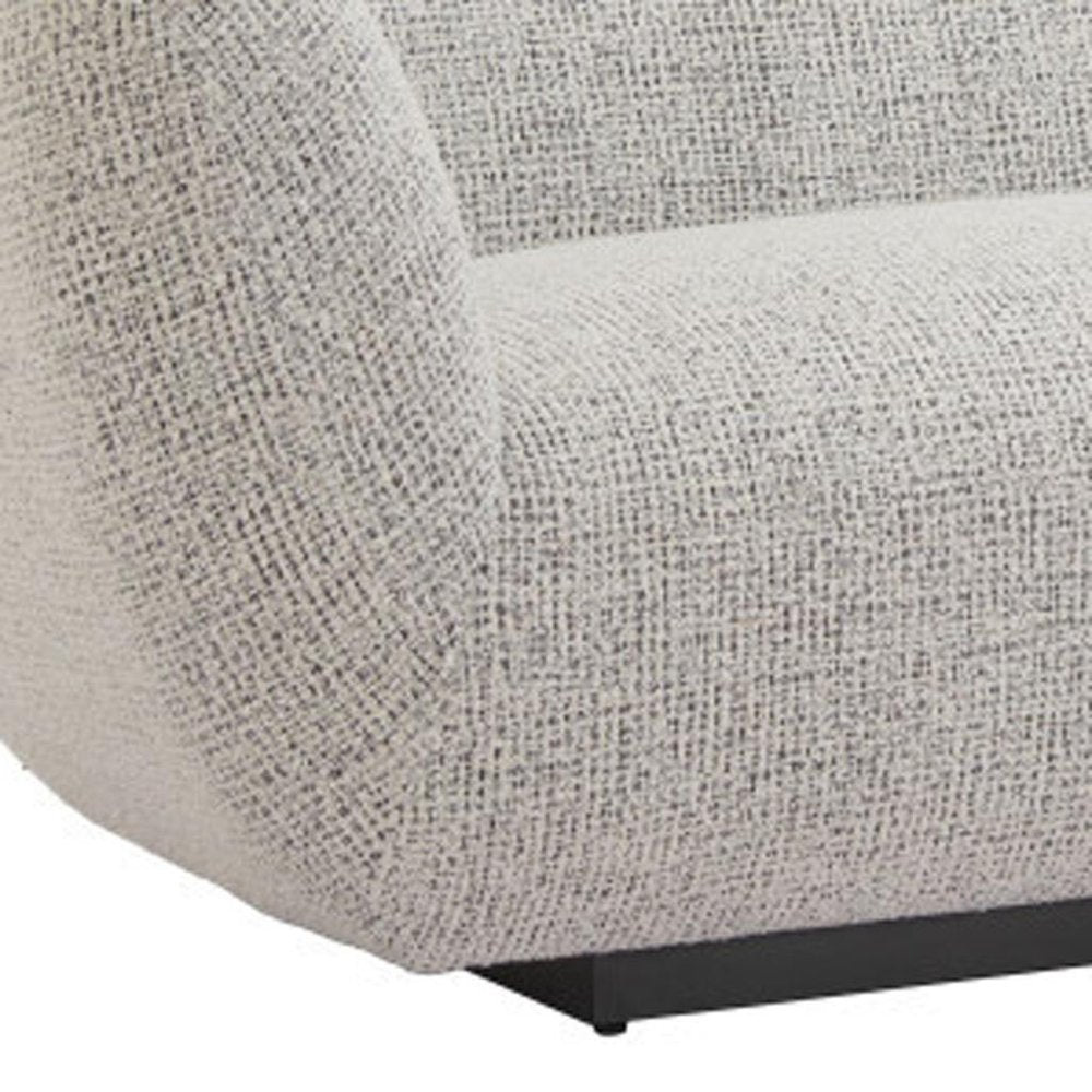 96" Gray Upholstered Sofa HomeRoots