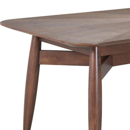 78" Espresso Solid Wood Dining Table HomeRoots