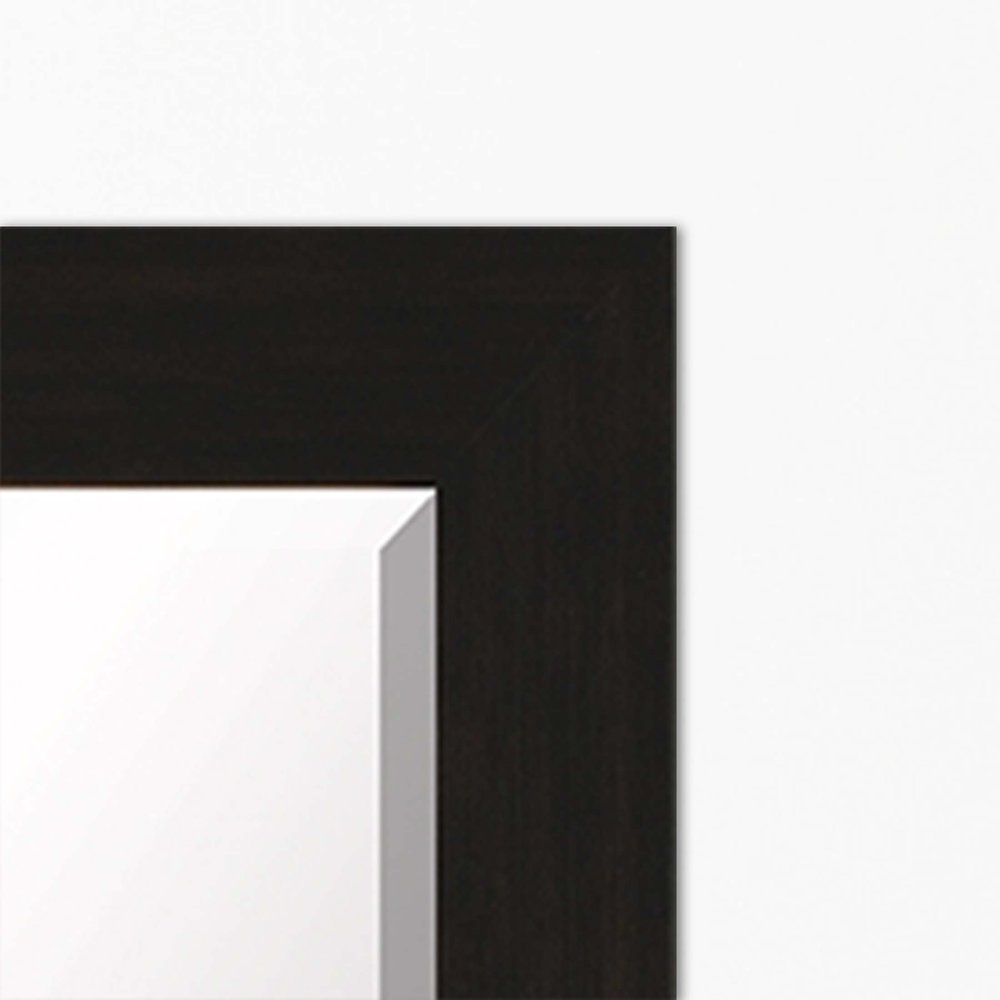 33" Dark Brown Accent Mirror — view 1