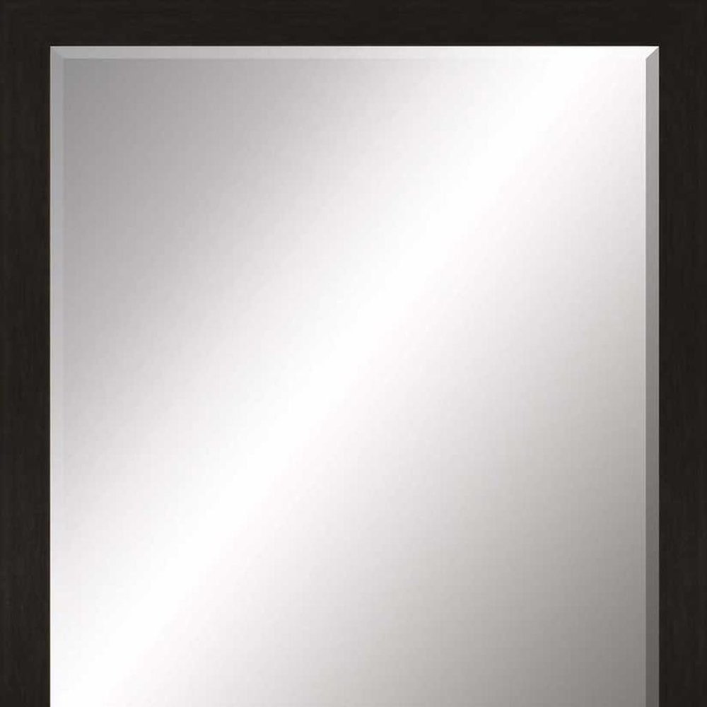 33" Dark Brown Accent Mirror — view 3