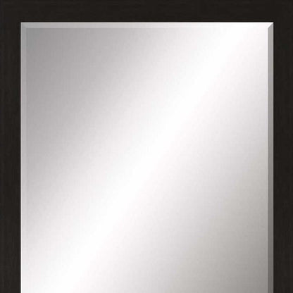 41" Dark Brown Accent Mirror