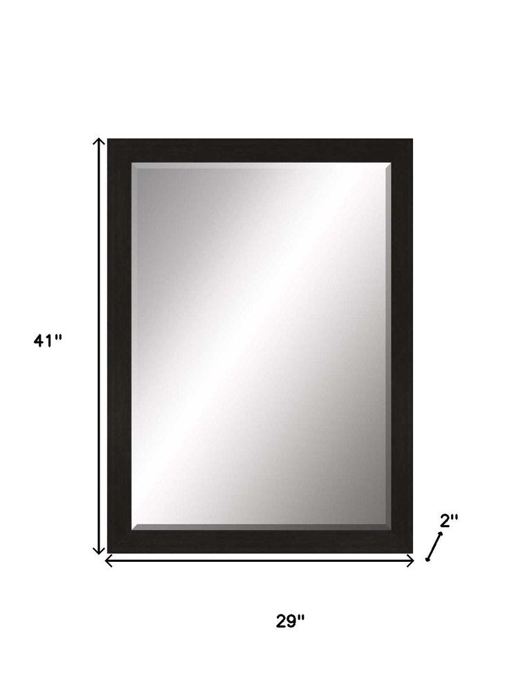 41" Dark Brown Accent Mirror — view 5