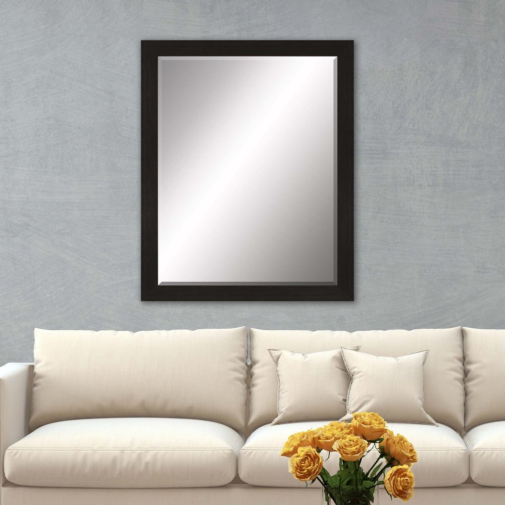 45" Dark Brown Framed Accent Mirror — view 1