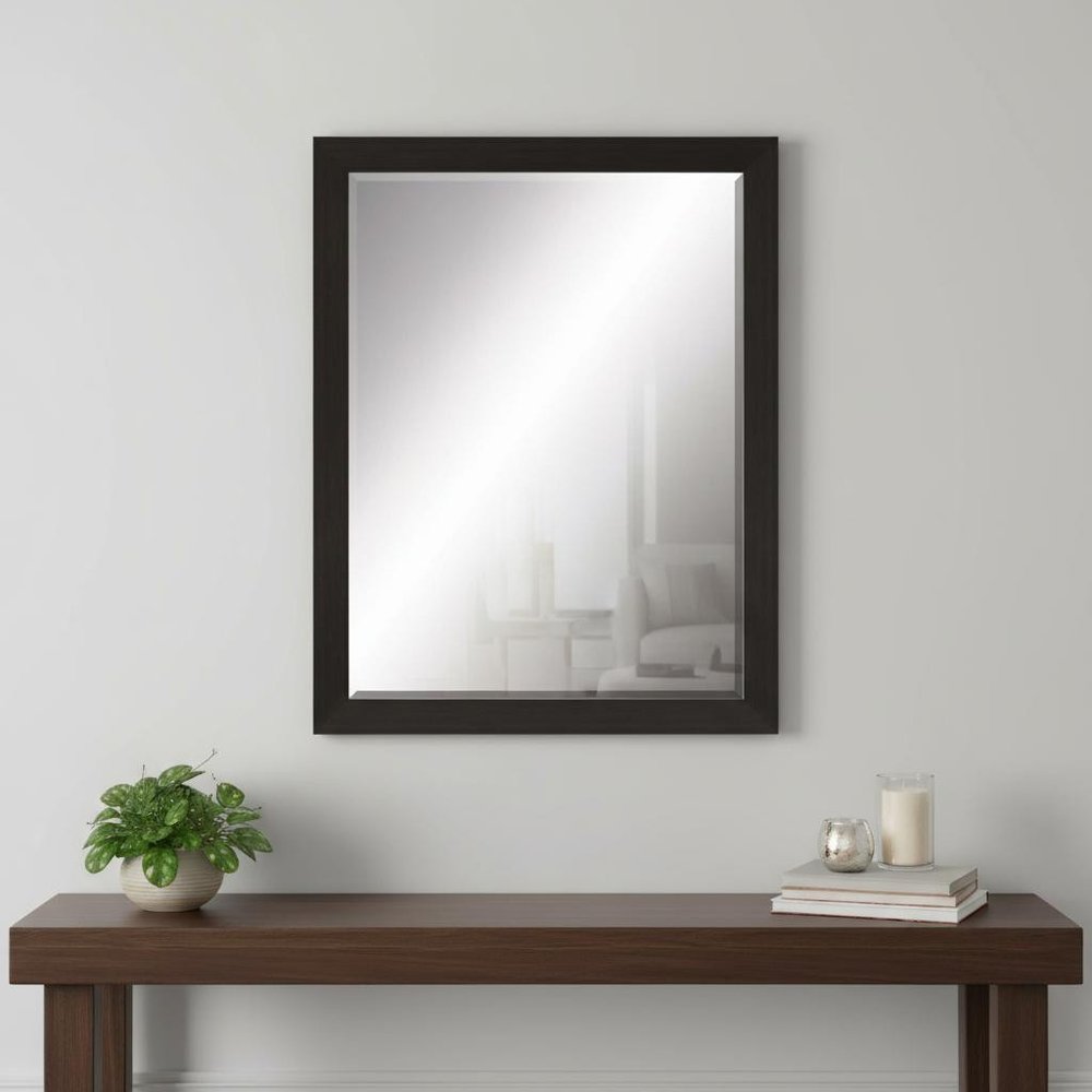 45" Dark Brown Framed Accent Mirror — view 7
