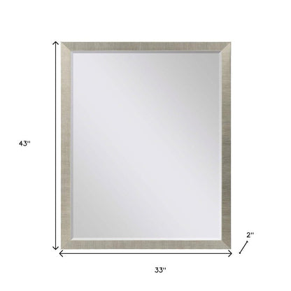43" Gold Accent Mirror