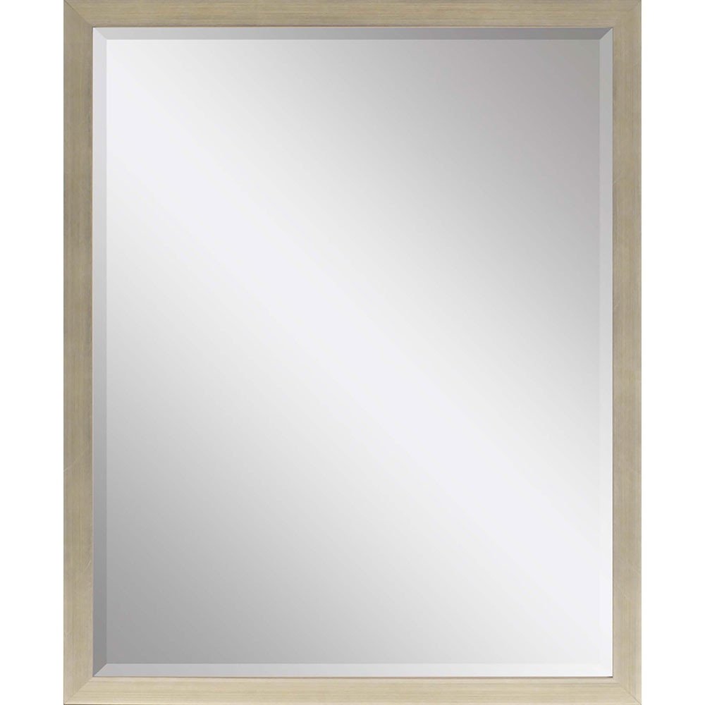 43" Silver Wood Accent Mirror — view 2