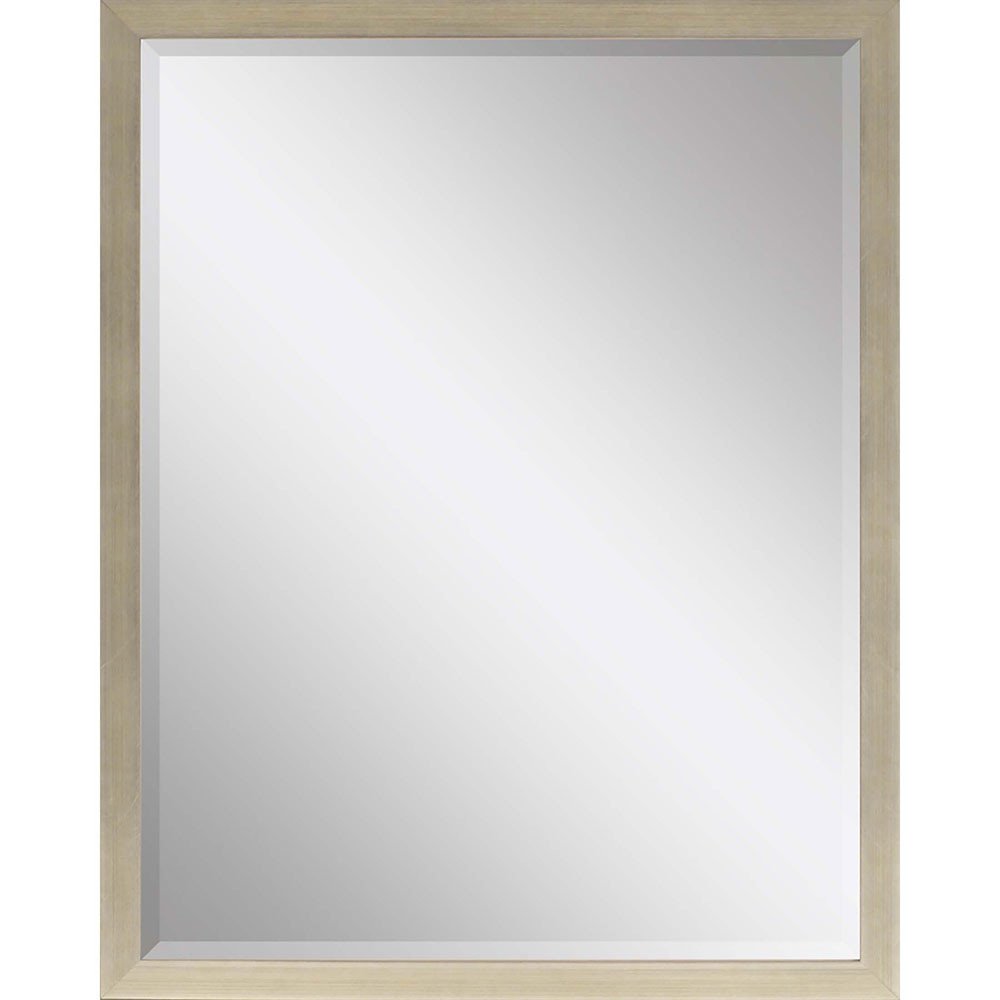 51" Silver Wood Accent Mirror — view 2