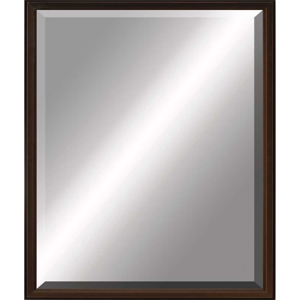 31" Bronze Wood Accent Mirror — view 2