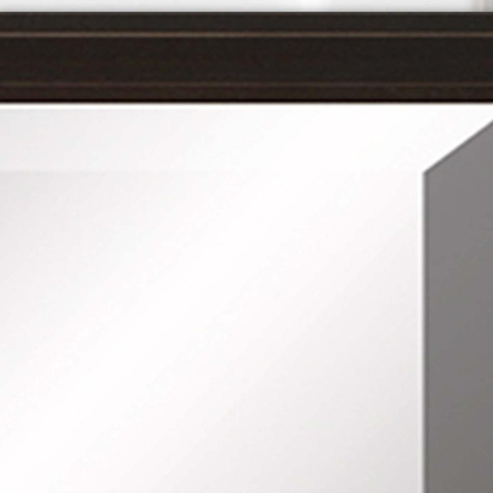 31" Bronze Wood Accent Mirror — view 3