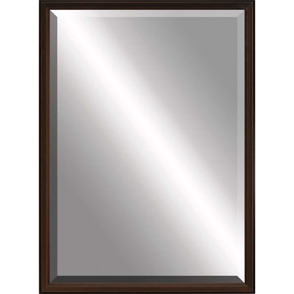 39" Bronze Wood Accent Mirror — view 2