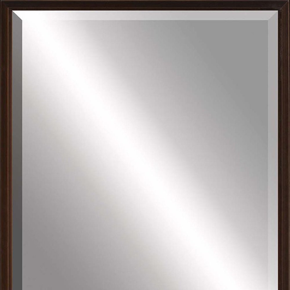 39" Bronze Wood Accent Mirror — view 3