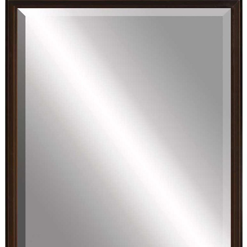 39" Bronze Wood Accent Mirror — view 5