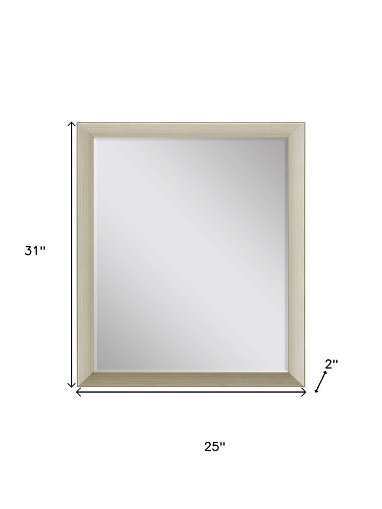 31" Silver Accent Mirror — view 4