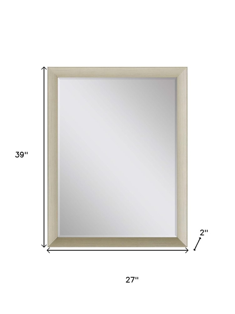 39" Silver Accent Mirror — view 4