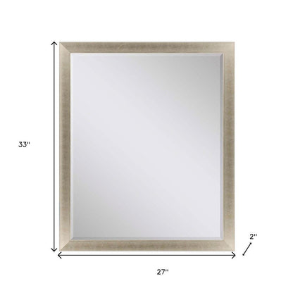 33" Gold Accent Mirror