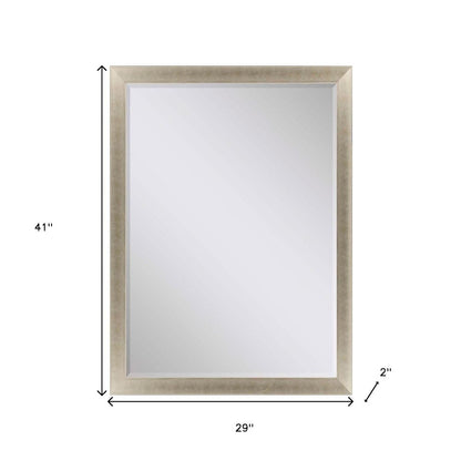 41" Gold Accent Mirror