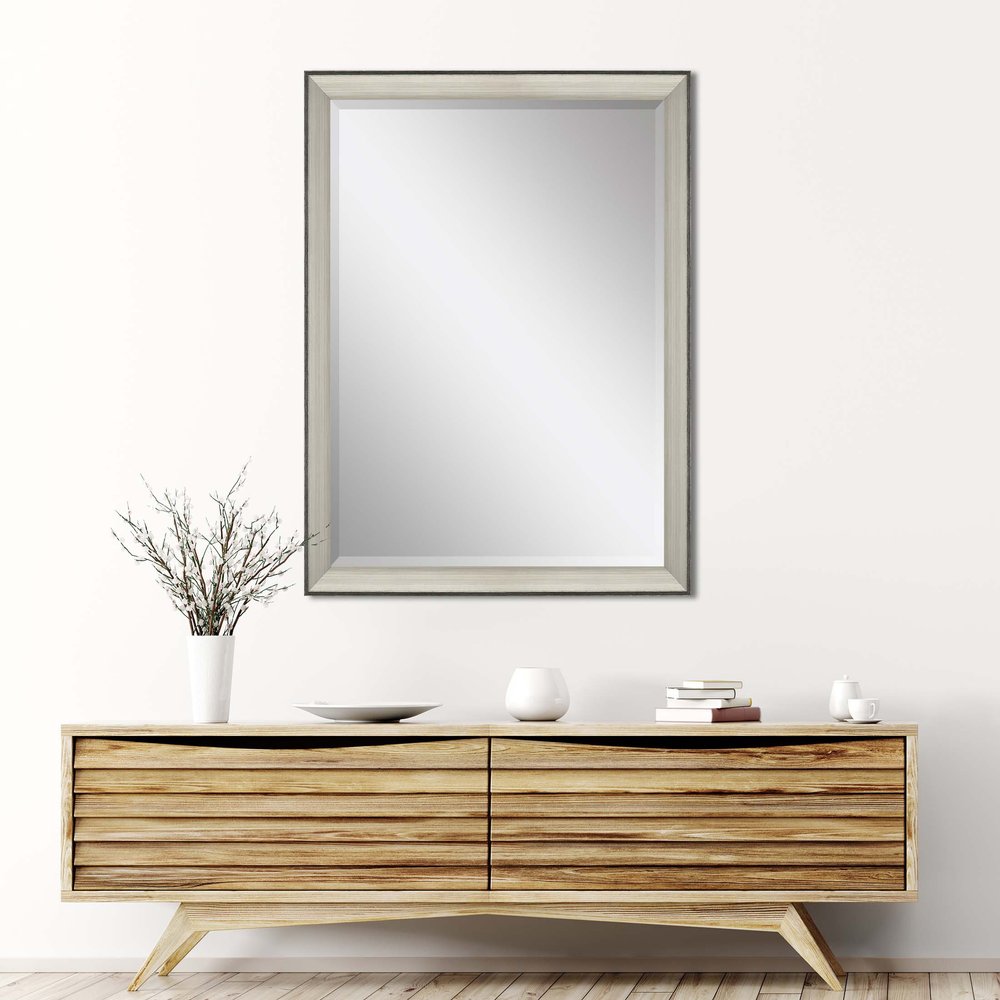 40" Silver Framed Accent Mirror — view 2