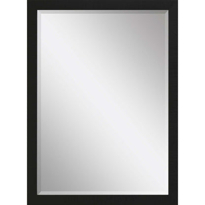 39" Black Framed Accent Mirror