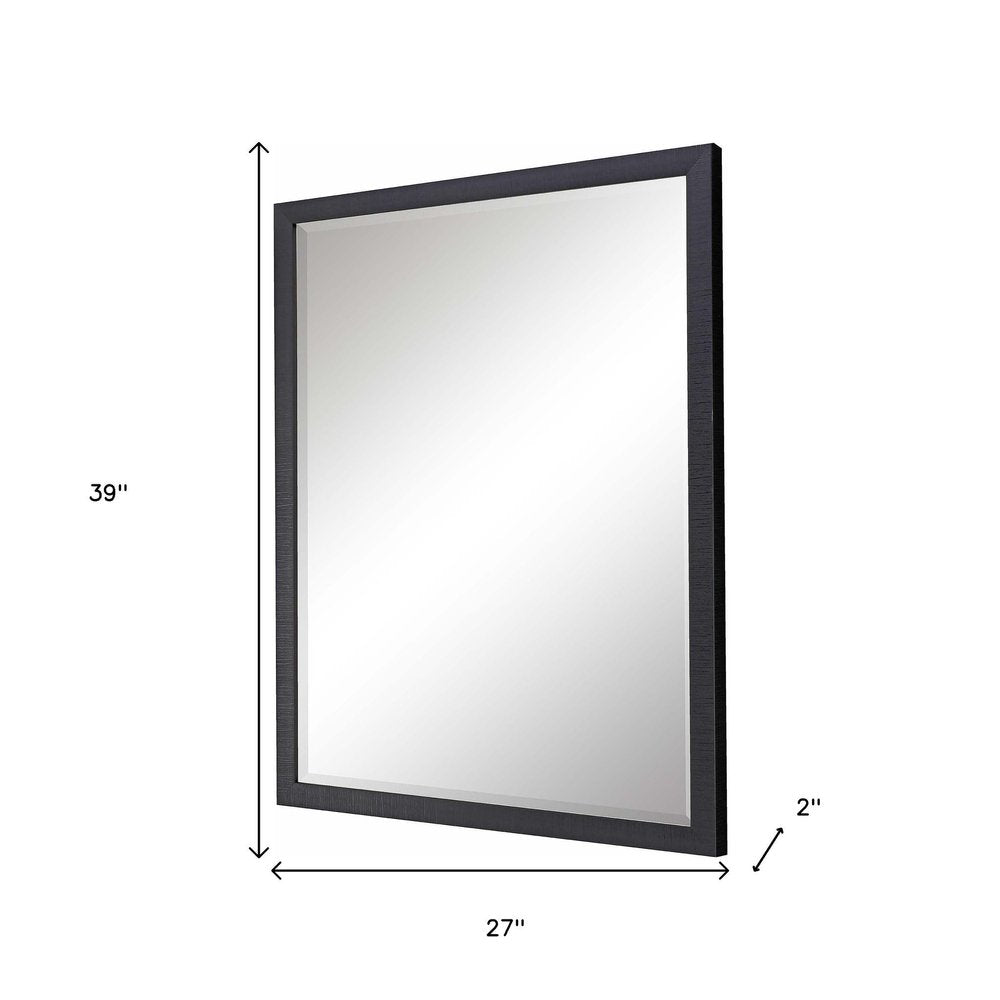 39" Black Framed Accent Mirror — view 11