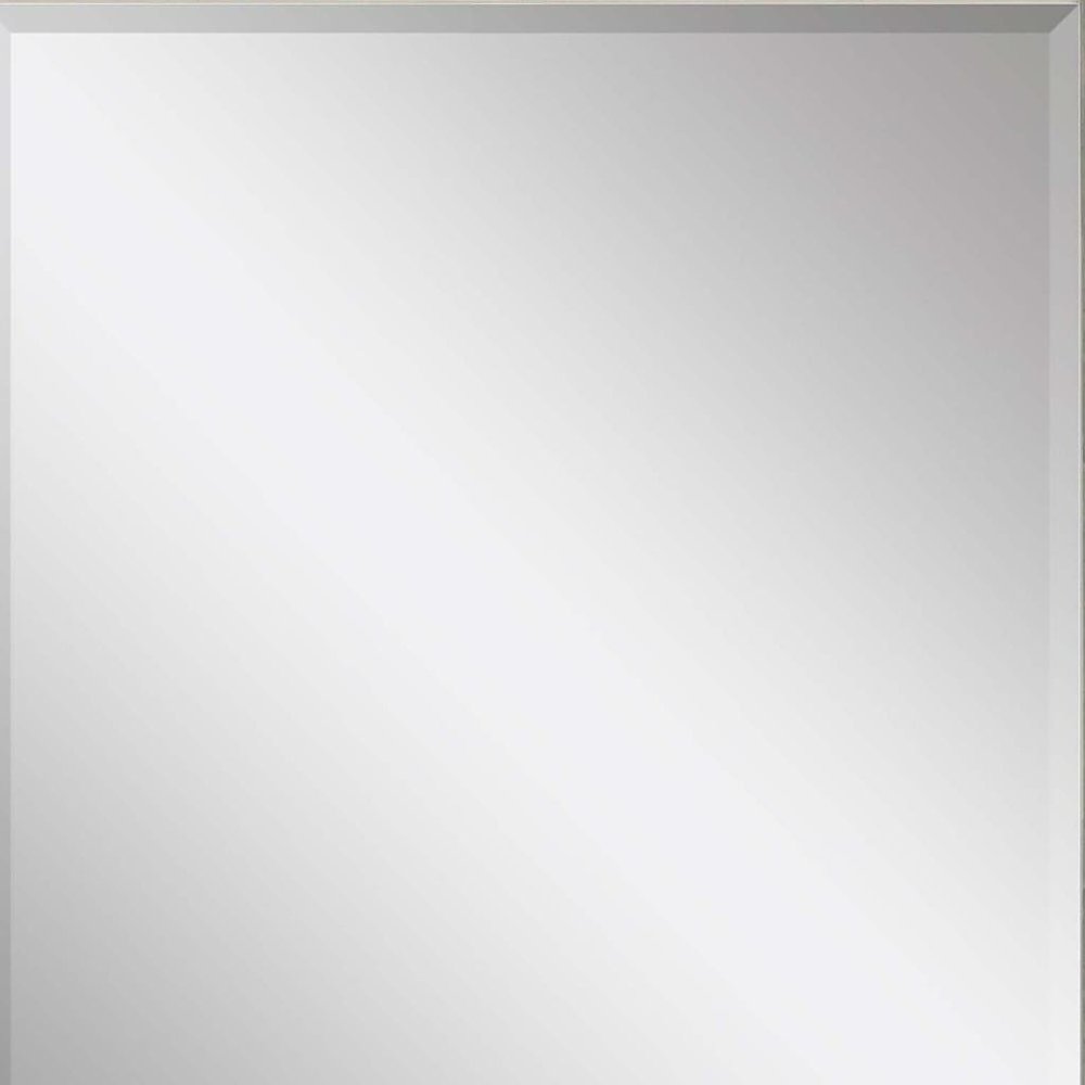 33" Silver Solid Wood Framed Accent Mirror — view 4