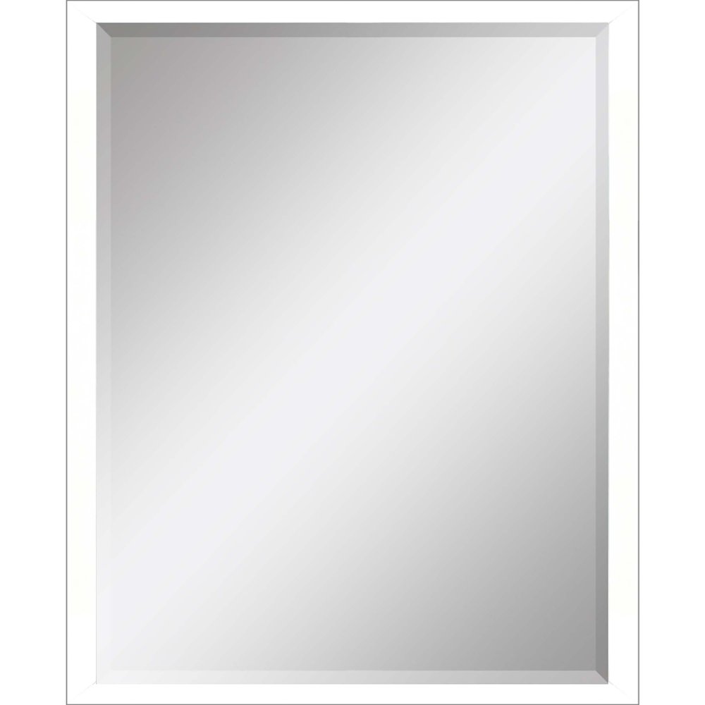 50" White Solid Wood Framed Accent Mirror — view 4