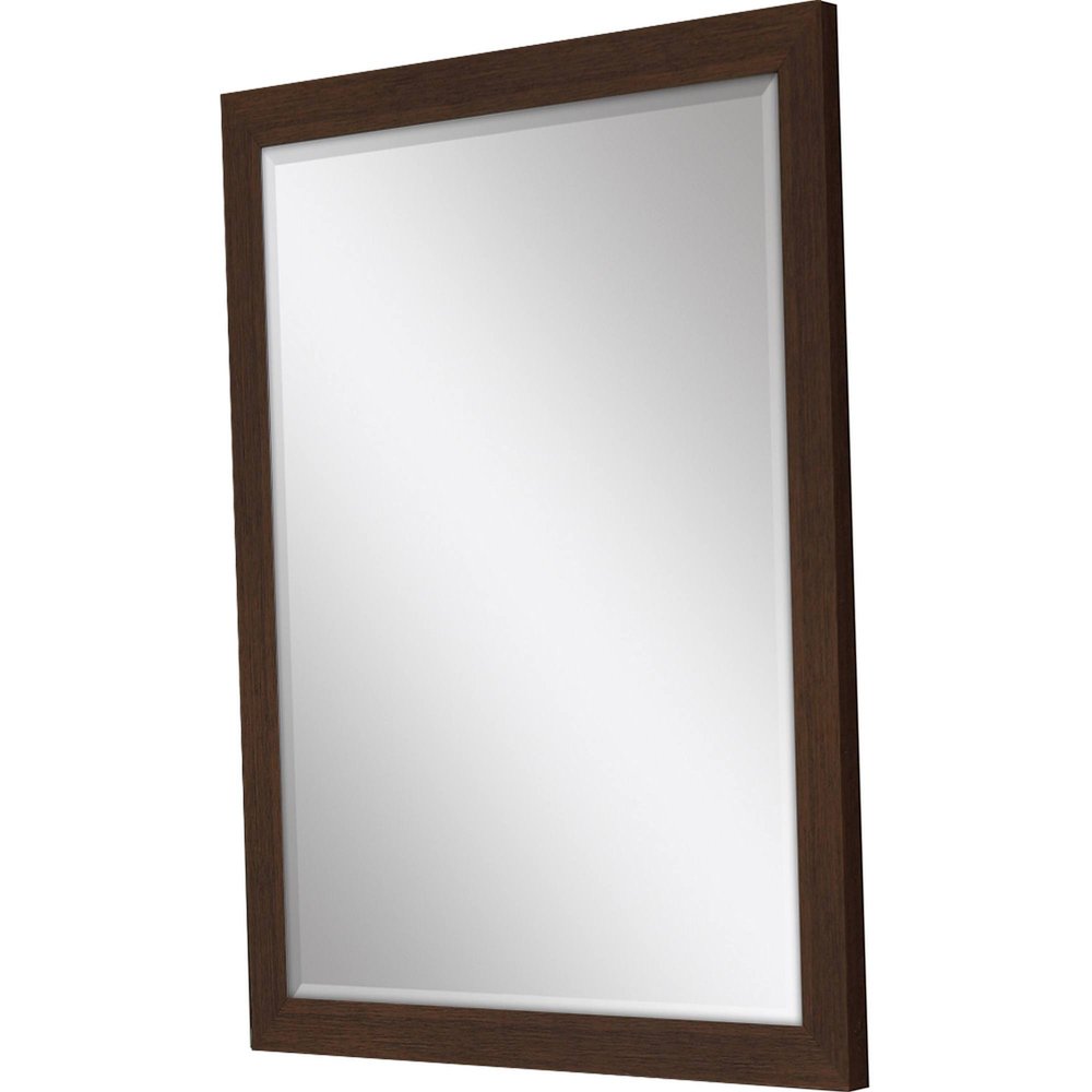 31" Dark Brown Framed Accent Mirror — view 2