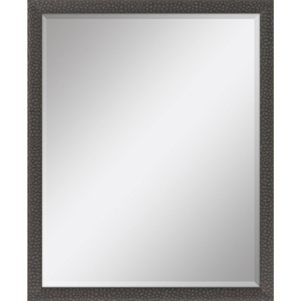 43" Dark Brown Solid Wood Framed Accent Mirror — view 4